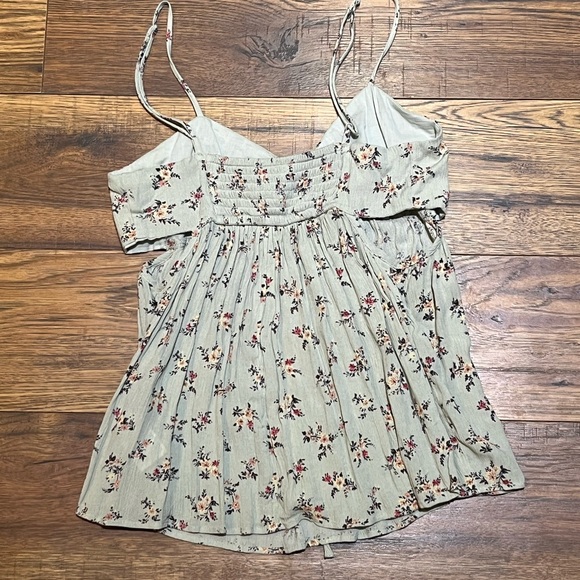 American Eagle Floral Tank Top Size Xs - Picture 4 of 8